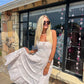 Faith cream multi dress