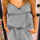 Fable Top Gingham