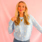 Maggie Polka Dot Sweater Cardigan