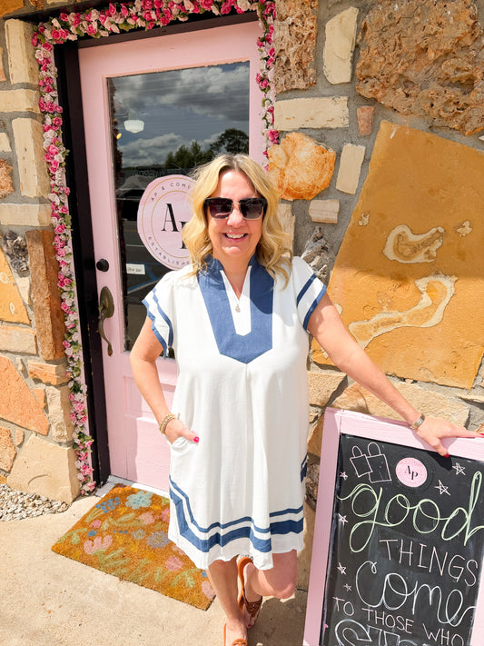 Gwen Off White Dress