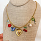 Fort Morgan beach Charm Necklace