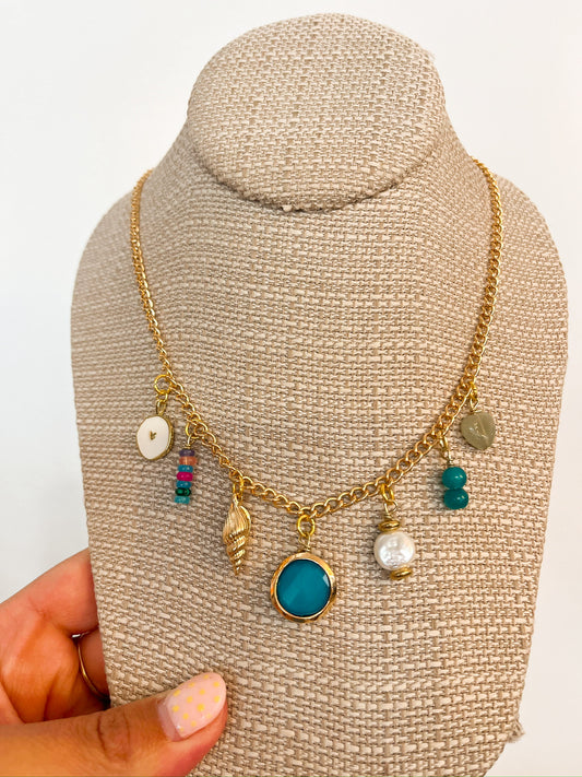Florida Point Charm Necklace