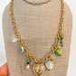 Orange Beach Charm Necklace