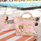 Cabana Clear Coat Tote Tropical Toast