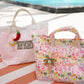 Cabana Clear Coat Tote Tropical Toast