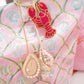 Beaded Bag Charms Lobster / Oyster