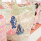Beaded Bag Charms Fish / Boat