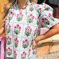 Elizabeth Magenta Top