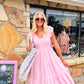 Becky Pink Maxi Dress