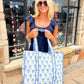 Bella Navy Midi Dress