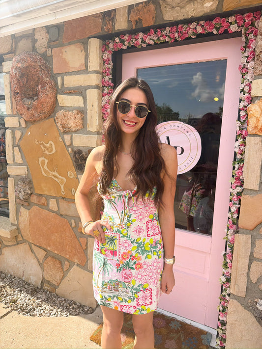 Sophia Resort Pink Dress