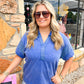 Gwen Blue Top
