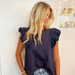 Grace Navy Top