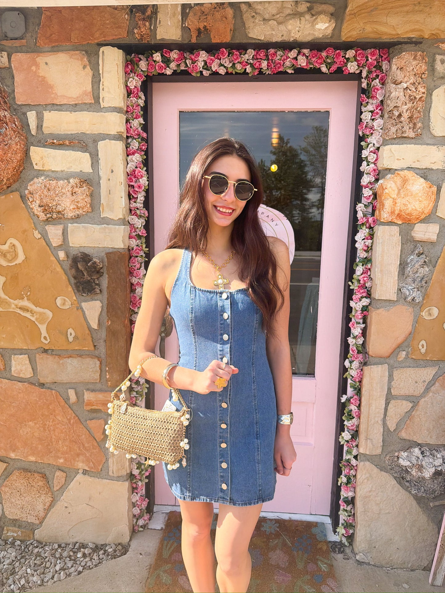 Lennon Denim Dress