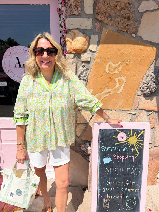 Gianna Sage Spring Top