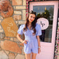 Diana Red and Blue Romper