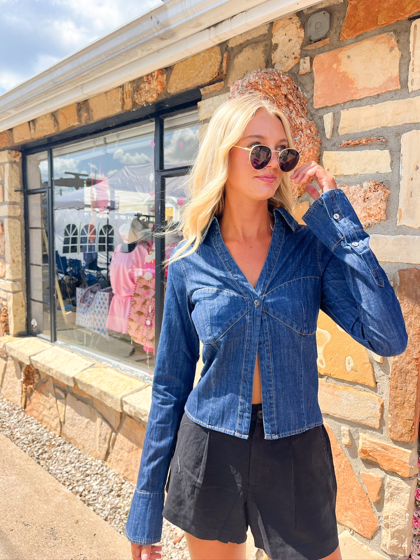 Ellen Denim Shirt