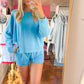 Helen aqua top