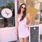 Layla Pink Stripe Dress