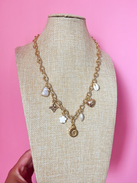 Sandbridge Beach Charm Necklace