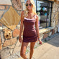 Tilly Chocolate Dress