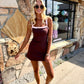 Tilly Chocolate Dress