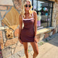 Tilly Chocolate Dress