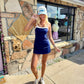 Tilly Navy Dress