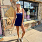 Tilly Navy Dress