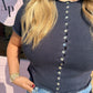 Tabby Navy Cardigan