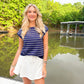 Iris off white skort