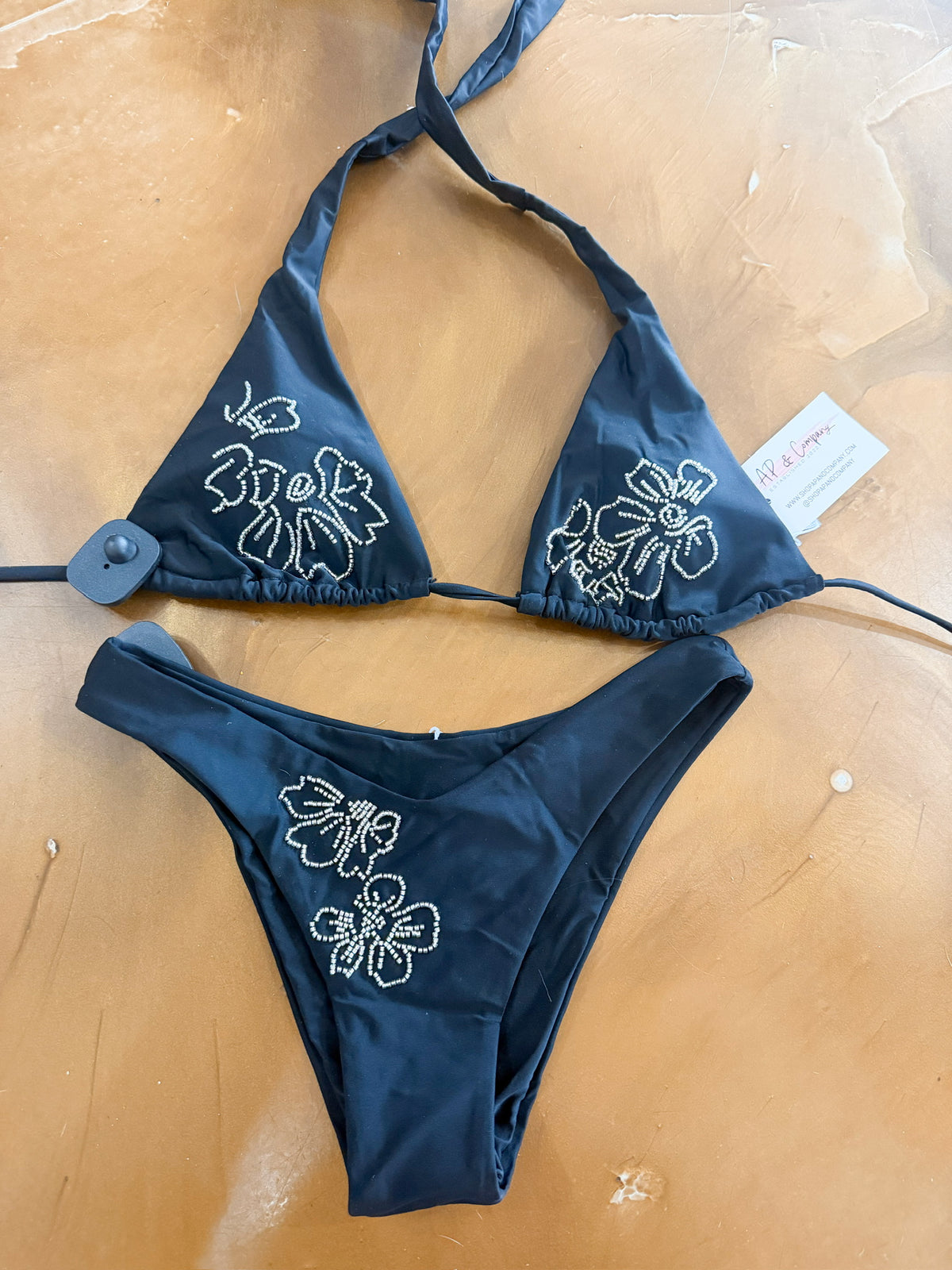 Ibiza Bikini Black Top