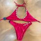Sunset Club Bikini Red Bottoms