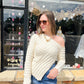 Ellie Ivory Knit Top
