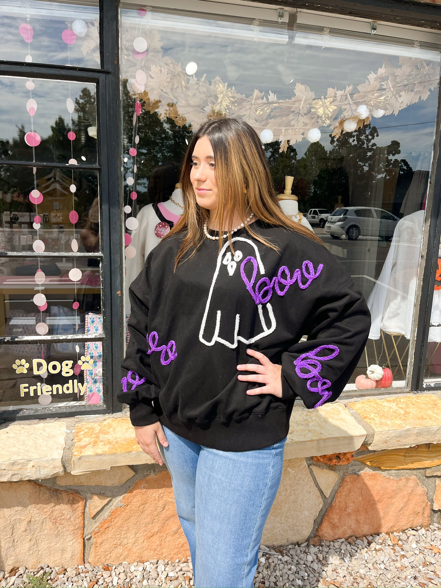 Boo sweatshirt