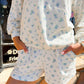 Luna Blue Floral Shorts