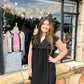 Emery Black Sleeveless Dress