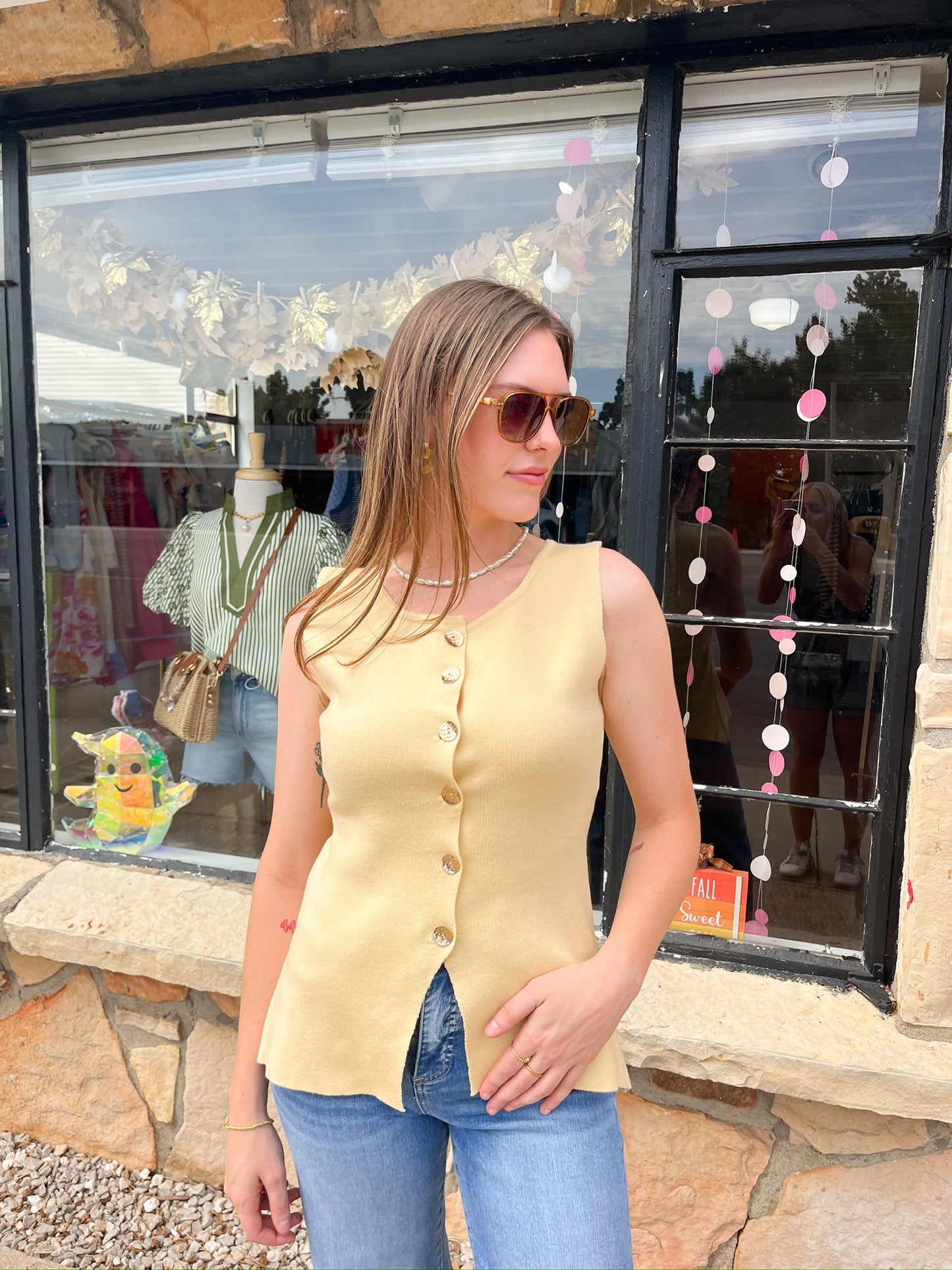 Sally Yellow Vest