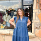 Daphne Dark Denim Dress