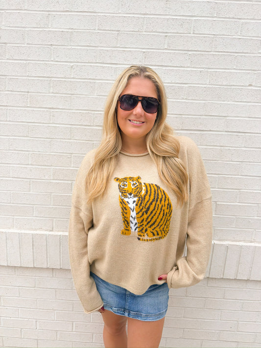 Brookie Tiger Sweater