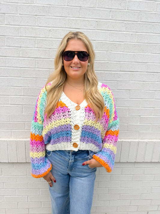 Bev Rainbow Sweater