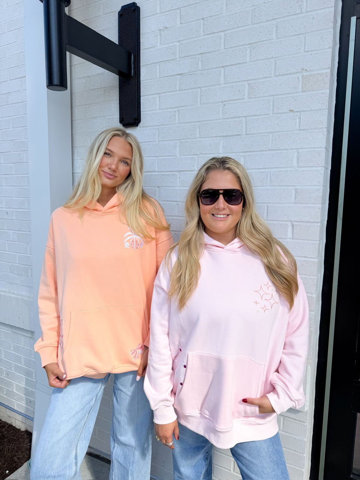 Sunset Rays Embroider Hoodie