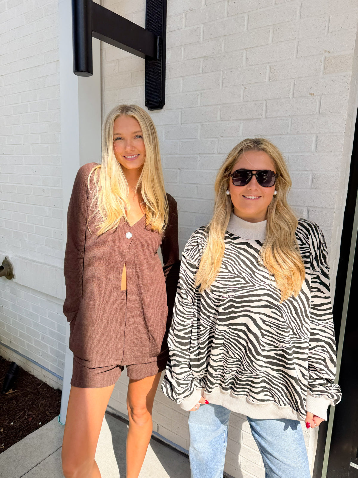 Brynlee Zebra Sweatshirt