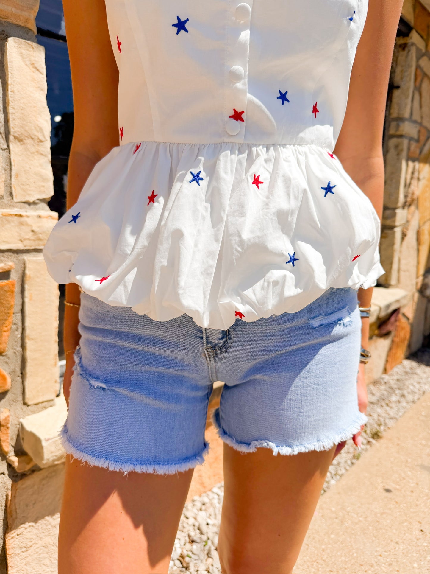 Daniella Star Bubble Top