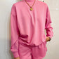 Scuba Pullover & Shorts Set Candy Pink