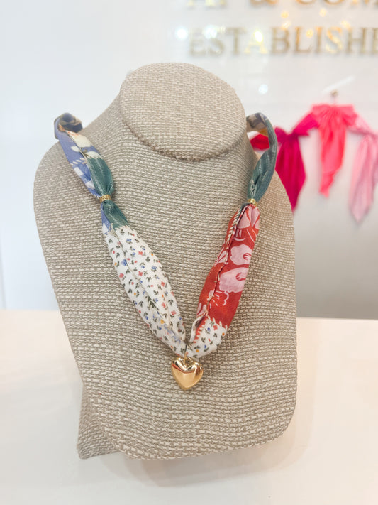 Ocean Ribbon Necklace