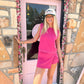 Ace A-line Cotton Set Pink