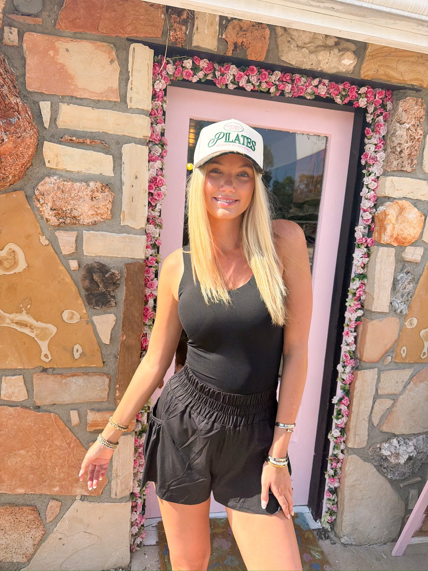 Flounce & Flow Romper Black