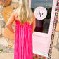 Tatum Red Striped Dress