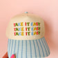Take it Easy - Blue Striped Trucker Hat